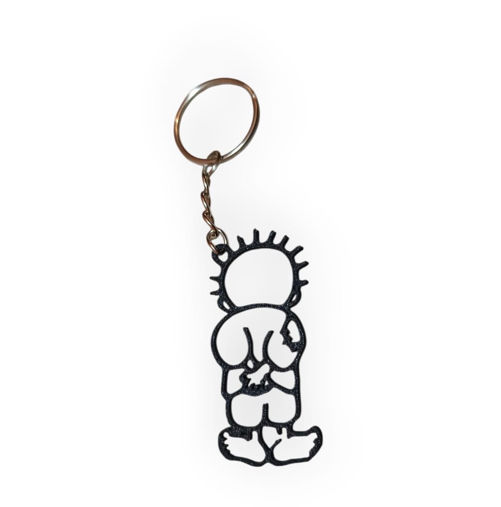 3D printed keychain